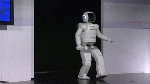 A statically stable humanoid robot
